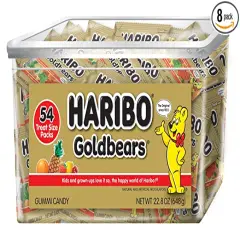 Gold Bears, 54 Packs - Case of 8