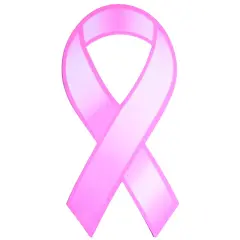 Breast Cancer Pink Ribbon Refrigerator Magnet 8"