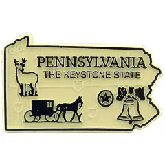 Pennsylvania Refrigerator Magnet 2"