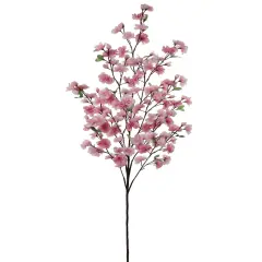 12-Pack Massive Dark Pink Cherry Blossom Spray - Lifelike Floral Accents for Home D&eacute;cor & Spring Arrangements - Elegant Touch, Floral Home by Artificial Flowers
