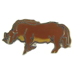 Wild Boar Pin 1"