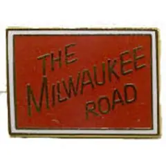 Milwaukee Road Pin 1"