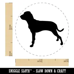 Bracco Italiano Dog Solid Self-Inking Rubber Stamp Ink Stamper for Stamping Crafting Planners Sky Blue