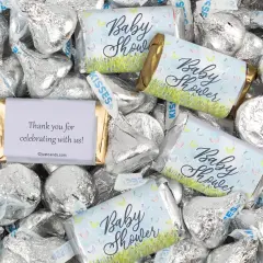 116 Pcs Baby Shower Candy Party Favors Hershey's Miniatures & Kisses - Jungle Animals