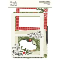 The Holiday Life Chipboard Frames