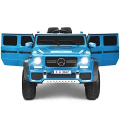 12V Kids Ride On Car with 2.4G Remote Control and USB Interface Navy