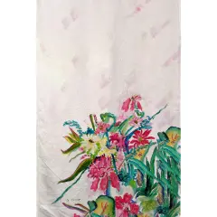 Betsy Drake Multi Floral Beach Towel Multicolor
