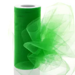 6" Premium Tulle Emerald 100 Yard Emerald Green