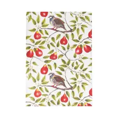 Partridge In A Pear Tree Printed Kitchen Towel
