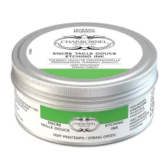 Charbonnel Etching Ink - Spring Green, 200 ml