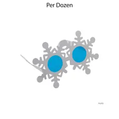 Kids Snowflake Glasses 12 Pieces