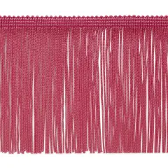 20 Yards of 4" Chainette Fringe Trim | 20 yard cut Dark Rose