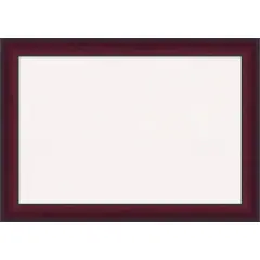 Canterbury Cherry Wood Framed Corkboard, White Cork