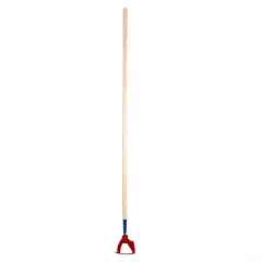 Lehman's Precision Garden Hoe, Amish Made Dutch, Push-Pull and Traditional Hoe, Steel with 60 in Wood Handle