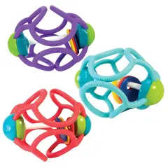 Kaplan Early Learning Company Bolli Rattle Balls - Set of 3