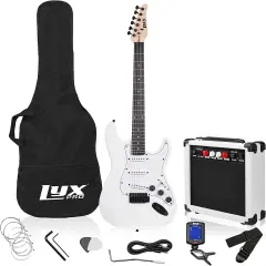 LyxPro 39" Stratocaster Electric Guitar Beginner Kit
