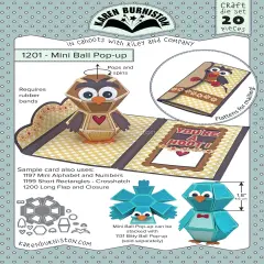 Karen Burniston Dies-Mini Ball Pop-Up