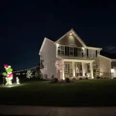 Northlight LED Faceted C9 Christmas Lights - Warm White - 66' Green Wire - 100ct Clear