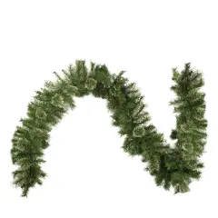 Northlight Kingston Cashmere Mixed Pine Artificial Commercial Christmas Garland - 50' x 14" - Unlit Green