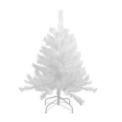 Northlight Full Icy White Spruce Artificial Christmas Tree - 4' - Unlit
