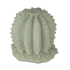 White Sandstone Finish Ball Cactus Statue Small