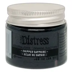 Tim Holtz Distress Embossing Glaze-Chipped Sapphire