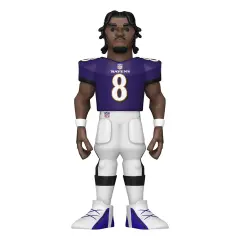Baltimore Ravens NFL Funko Gold 12 Inch Vinyl Figure | Lamar Jackson
