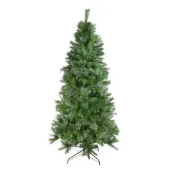 Northlight Medium Mixed Cashmere Pine Artificial Christmas Tree - 7.5' - Unlit Green