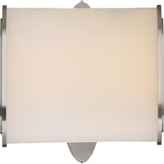 Nuvo Pace 1-Light 24" Double LED Wall Sconce Vanity & Wall Fixture In Brushed Nickel