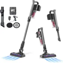 IRIS USA Rechargeable Cordless Stick Vacuum Cleaner