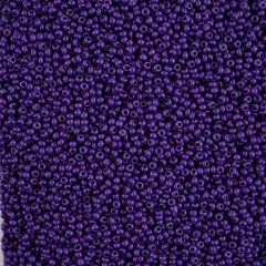 John Bead 10/0 Terra Intensive Matte Czech Glass Seed Beads, 500g Purple