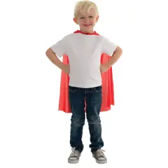 Underwraps Child's Red Cape Halloween Accessory - One Size