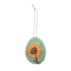 Sunflower Egg Easter Spring Decorative Hanging Tree Ornament