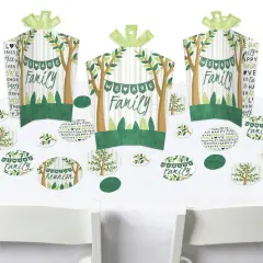 Big Dot of Happiness Family Tree Reunion - Family Gathering Party Decor and Confetti - Terrific Table Centerpiece Kit - Set of 30
