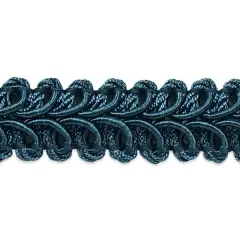 10 yards of Alice Classic Woven BraidTrim | 10 yard cut Denim