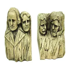 Historical Wonders Mount Rushmore Bookends