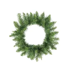 Northlight Buffalo Fir Artificial Christmas Wreath - 12" - Unlit Green