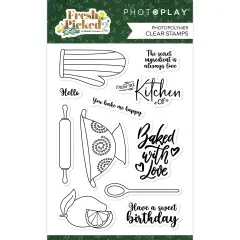 PhotoPlay Photopolymer Clear Stamps-Fresh Picked 2