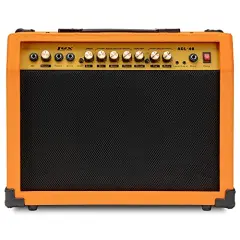 LyxPro Electric Guitar Amp, 40 Watt Portable Amplifier Sunburst