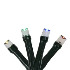 Roman Mini Multi-Function LED USB Wide Angle Christmas Lights - Multi-Color - 24.5' Green Wire - 200ct