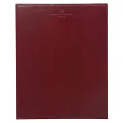 Gallery Leather Portrait Mouse Pads - 10" x 8" Acadia Deep Red