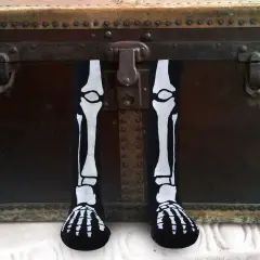 2-Piece Decorative Skeleton Legs for Chest/Cabinet Joe Spencer Gathered Traditions Halloween Decor