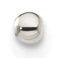 Sterling Silver 2.0mm Round Beads .90mm Hole - Pack of 12