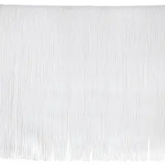 10 Yards of 30" Chainette Fringe Trim | 10 yard cut White