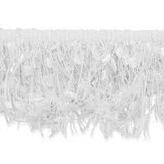 10 yards of Marienetta Celebration Fringe Trim 1 3/4" | 10 yard cut White