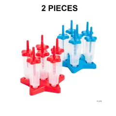 Patriotic Star Popsicle Molds - 2 Pc.