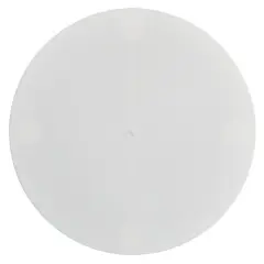 9" Round White Separator Plate