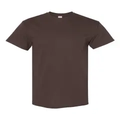 M&O&reg; Youth Gold Soft Touch Crewneck Short Sleeve T-Shirt Chocolate