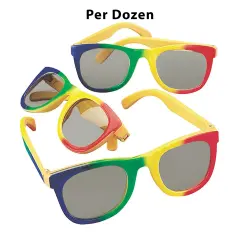 Kids Rainbow Sunglasses 12 Pieces