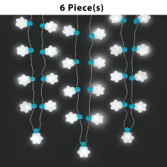 Light-Up Snowflake Necklaces - 6 Pc.